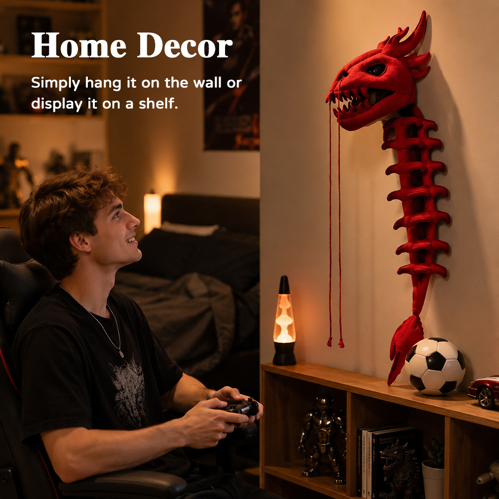 Cosplay Prop Patterns - 공룡 해골 플러시 헤드기어 코스프레 의상
