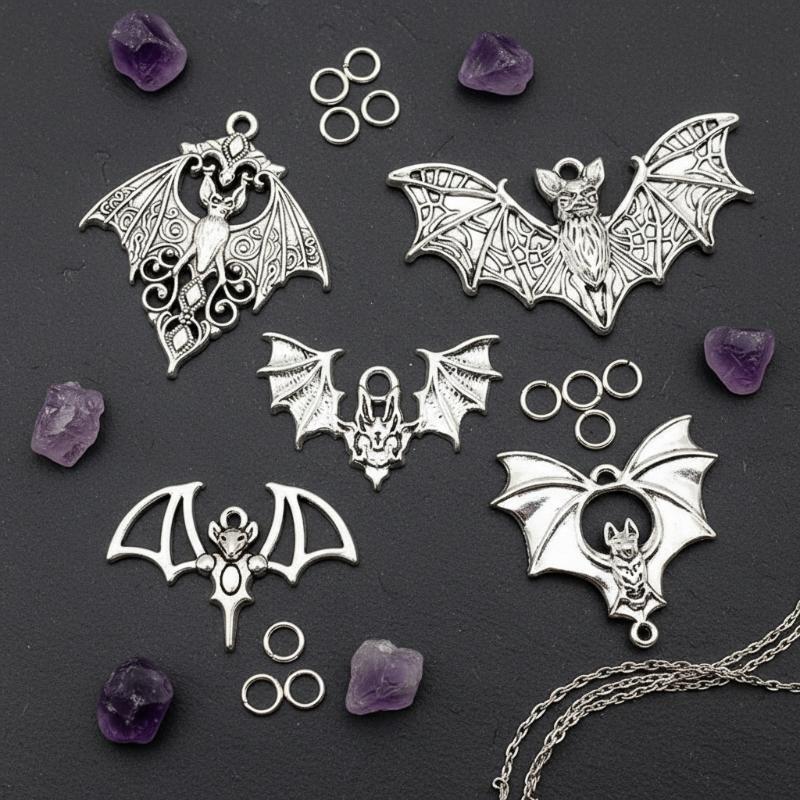 Cosplay Bat Prop - # @4pcs 고딕 뱀파이어 박쥐 참