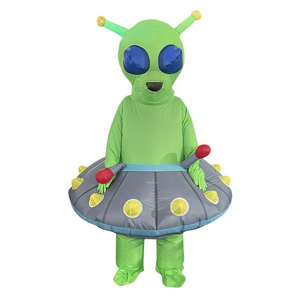 Cosplay Prop Business - 녹색 UFO 외계인 풍선 의상 풀커버