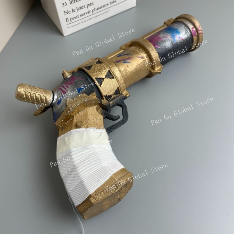 Cosplay Prop Pistol - 28cm/11.02in Jinx Pistol 맞춤형 3D 인쇄