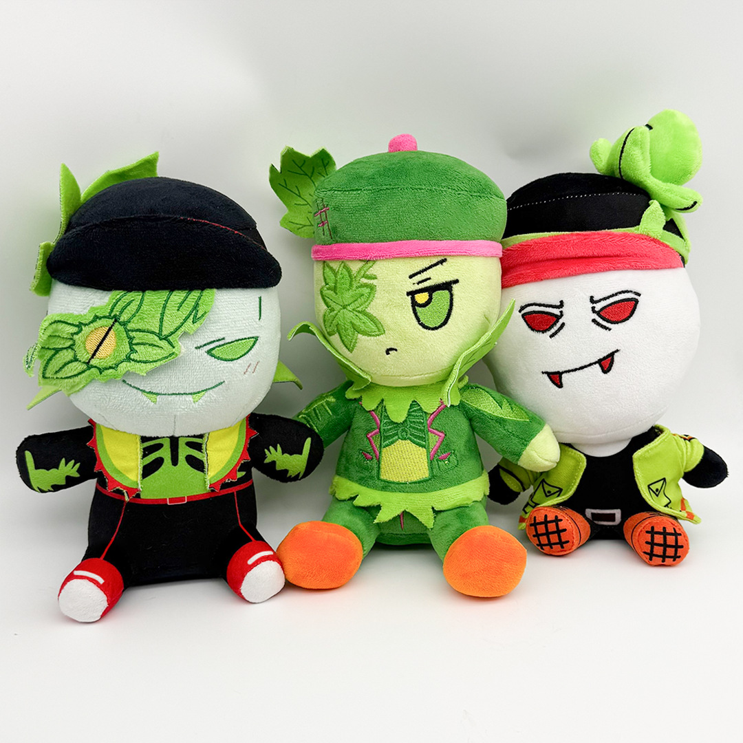 Cosplay Plushie Prop - 재미있는 게임 그린 라디쉬 플러쉬 인형