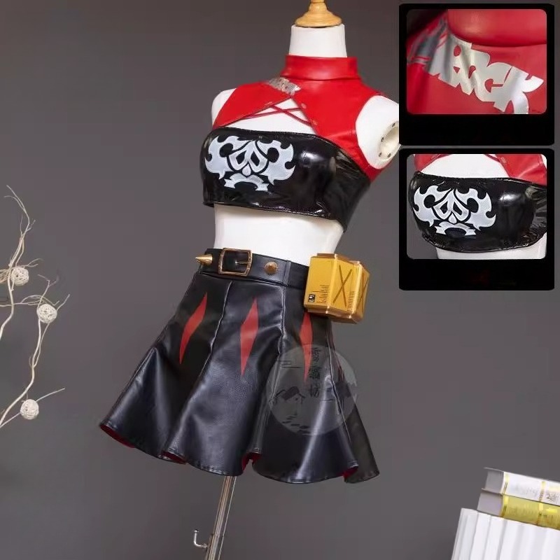 Burnice Cosplay Prop - 2026 할로윈 애니메이션 파티 의상 게임