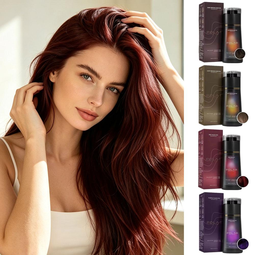 3 in 1 허벌 헤어 염색 샴푸 200ml 롱래스팅  - Hair Spray Color 리뷰 및 가격