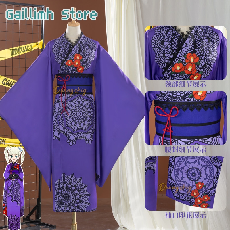 아이카츠! 유리카 토도 유카타 기모노 코스프레 의상 애 - Cosplay Prop Patterns 리뷰 및 가격