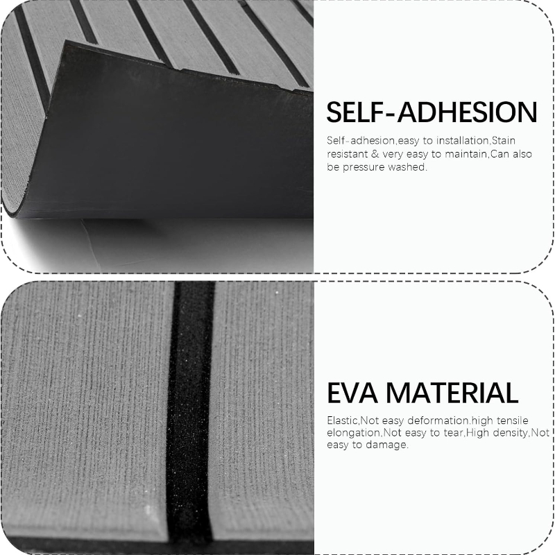 EVA 해양용 러그 폼 보트 자가 접착 바닥재 인조 티 - Eva Foam Sheet 리뷰 및 가격