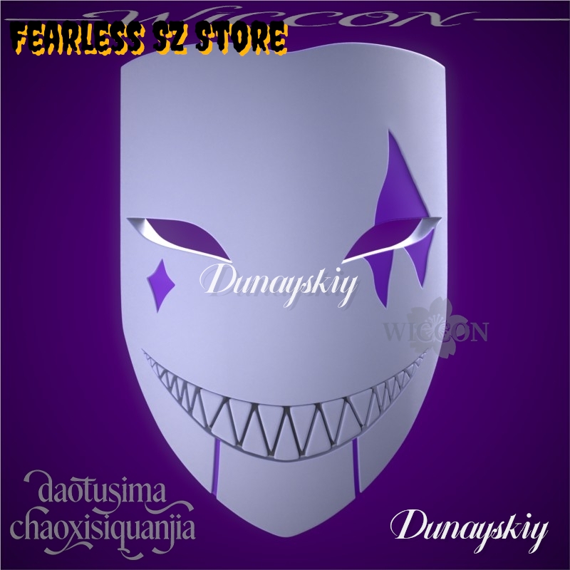 DUNAYSKIY%^& 코스프레 제스터 퍼플 패턴 광대 - Cosplay Prop Patterns 리뷰 및 가격