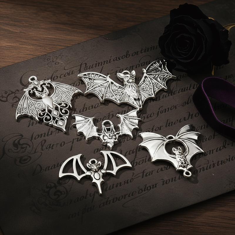 # @4pcs 고딕 뱀파이어 박쥐 참 레트로 박쥐 할로 - Cosplay Bat Prop 리뷰 및 가격