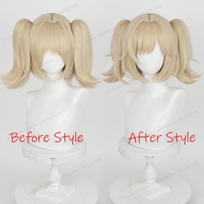 ZZZ Burnice Whita 코스프레 가발 28cm - Burnice Cosplay Prop 리뷰 및 가격