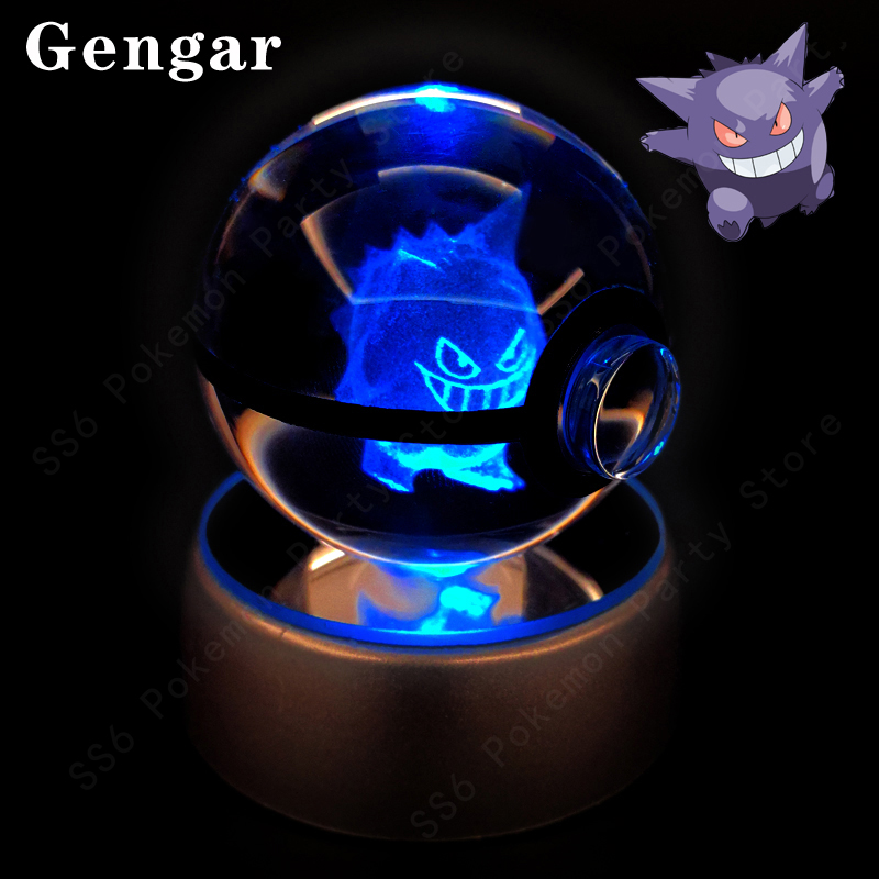 포켓몬 크리스탈 포켓볼 3D 각인 크리스탈 볼 발광 조 - Cosplay Fireball Prop 리뷰 및 가격