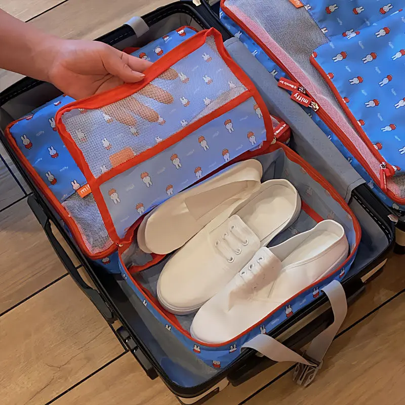 Kawaii Miffy 귀여운 인쇄 된 보관 가방 4  - Cosplay Prop Business 리뷰 및 가격