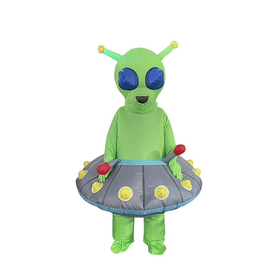 녹색 UFO 외계인 풍선 의상 풀커버 성인용 코스프레  - Cosplay Prop Business 리뷰 및 가격