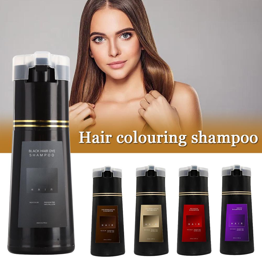 200ml 10분 빠른 염색 샴푸, 자연스러운 새치 커 - Hair Spray Color 리뷰 및 가격
