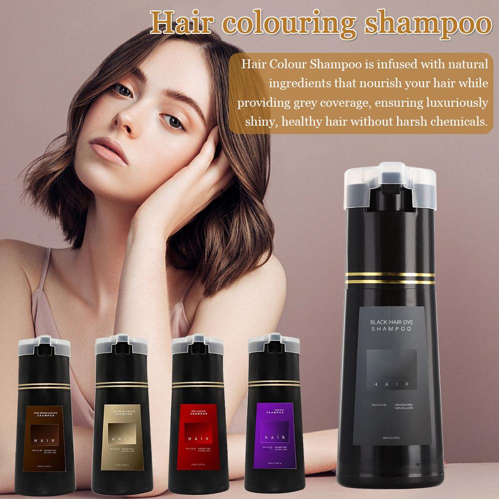 200ml 10분 빠른 염색 샴푸, 자연스러운 새치 커 - Hair Spray Color 리뷰 및 가격