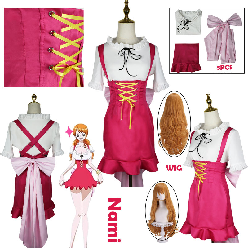 WHH 애니메이션 나미 코스프레 사랑스러운 의상 탑 스 - Cosplay Prop Bow 리뷰 및 가격