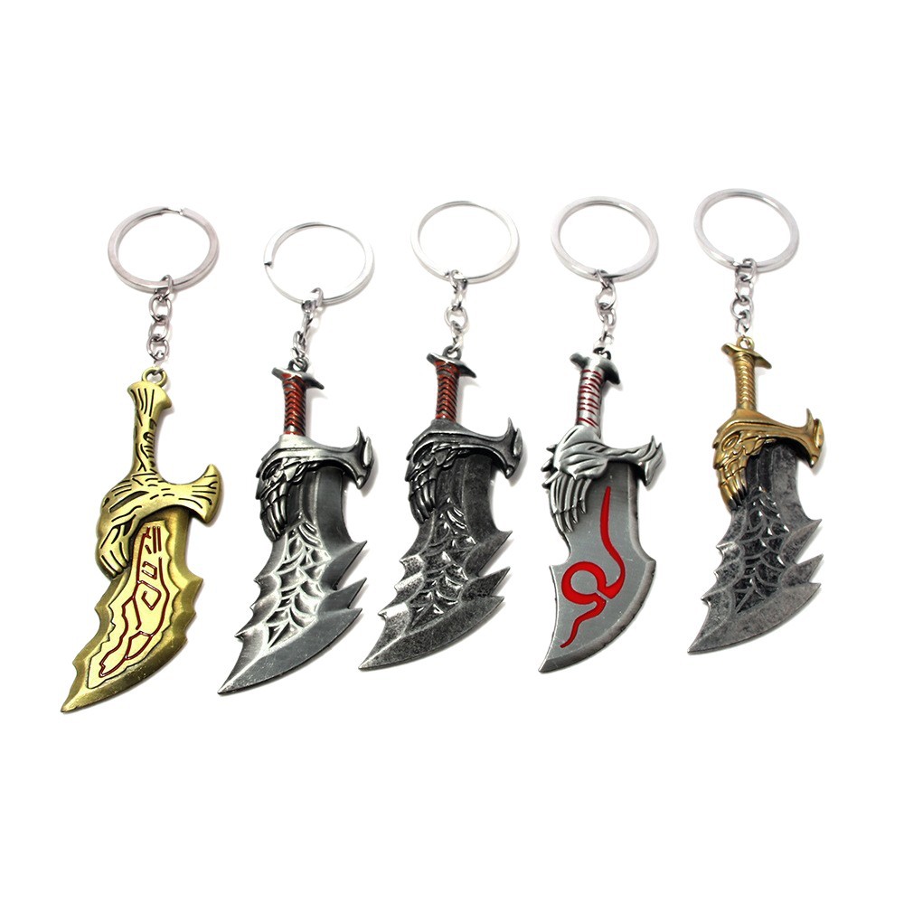 펑크 패션 주얼리 갓 오브 워 4 크레토스 도끼 열쇠고 - Cosplay Prop Patterns 리뷰 및 가격