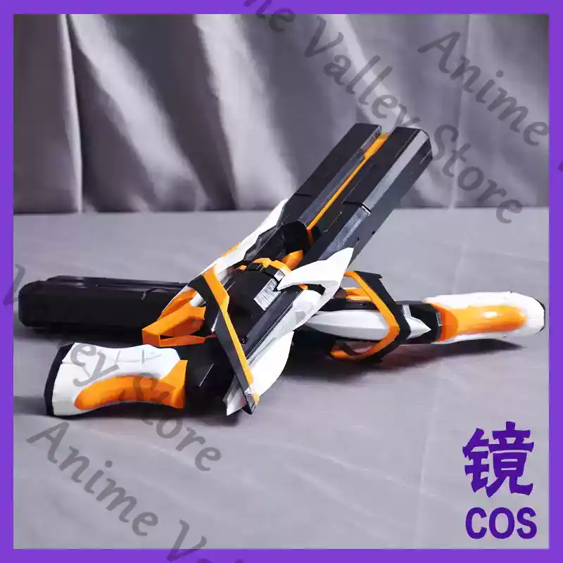 애니메이션 혼카이 임팩트 3 시그프리드 카슬라나 샤마쉬 - Cosplay Prop Pistol 리뷰 및 가격