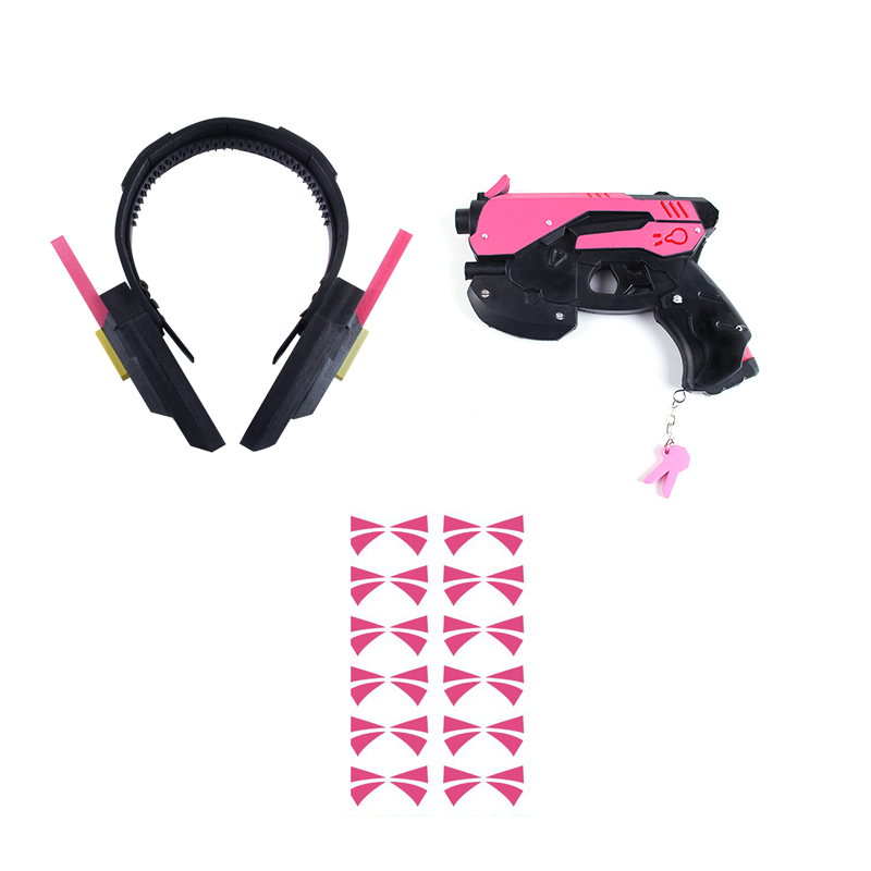 게임 오버워치 Dva 코스프레 의상 타이츠 점프수트 가 - Cosplay Prop Pistol 리뷰 및 가격