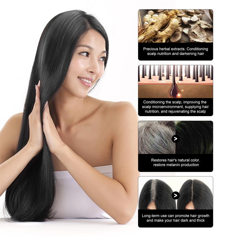 100ML 매직 내추럴 허벌 헤어 염색 샴푸 3 in  - Hair Spray Color 리뷰 및 가격