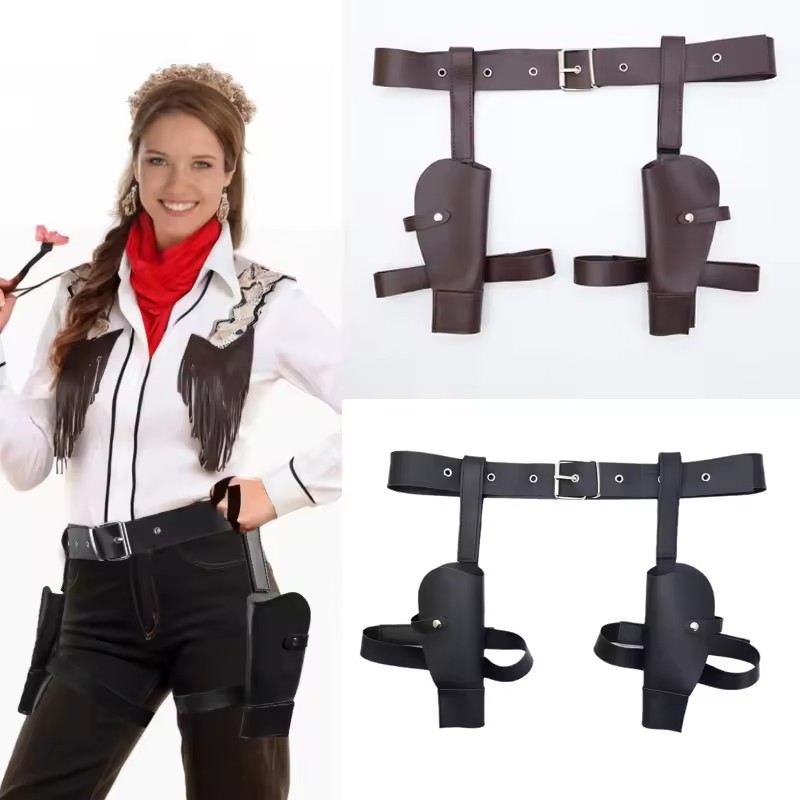 성인용 빈티지 PU 가죽 허리 커버 라라 코스프레 홀스 - Cosplay Prop Pistol 리뷰 및 가격