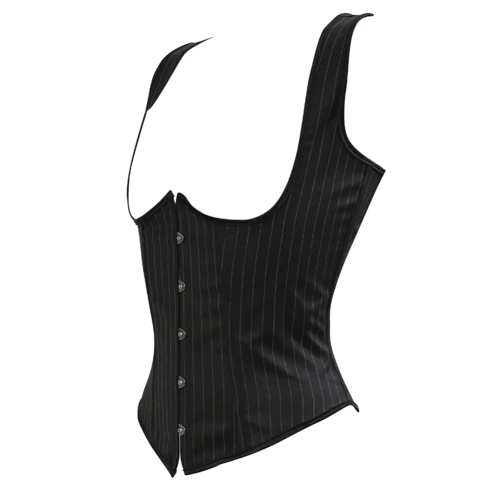 여성용 고딕 자카드 언더 버스트 코르셋 섹시한 어깨 끈 - Boning Corset Steel 리뷰 및 가격